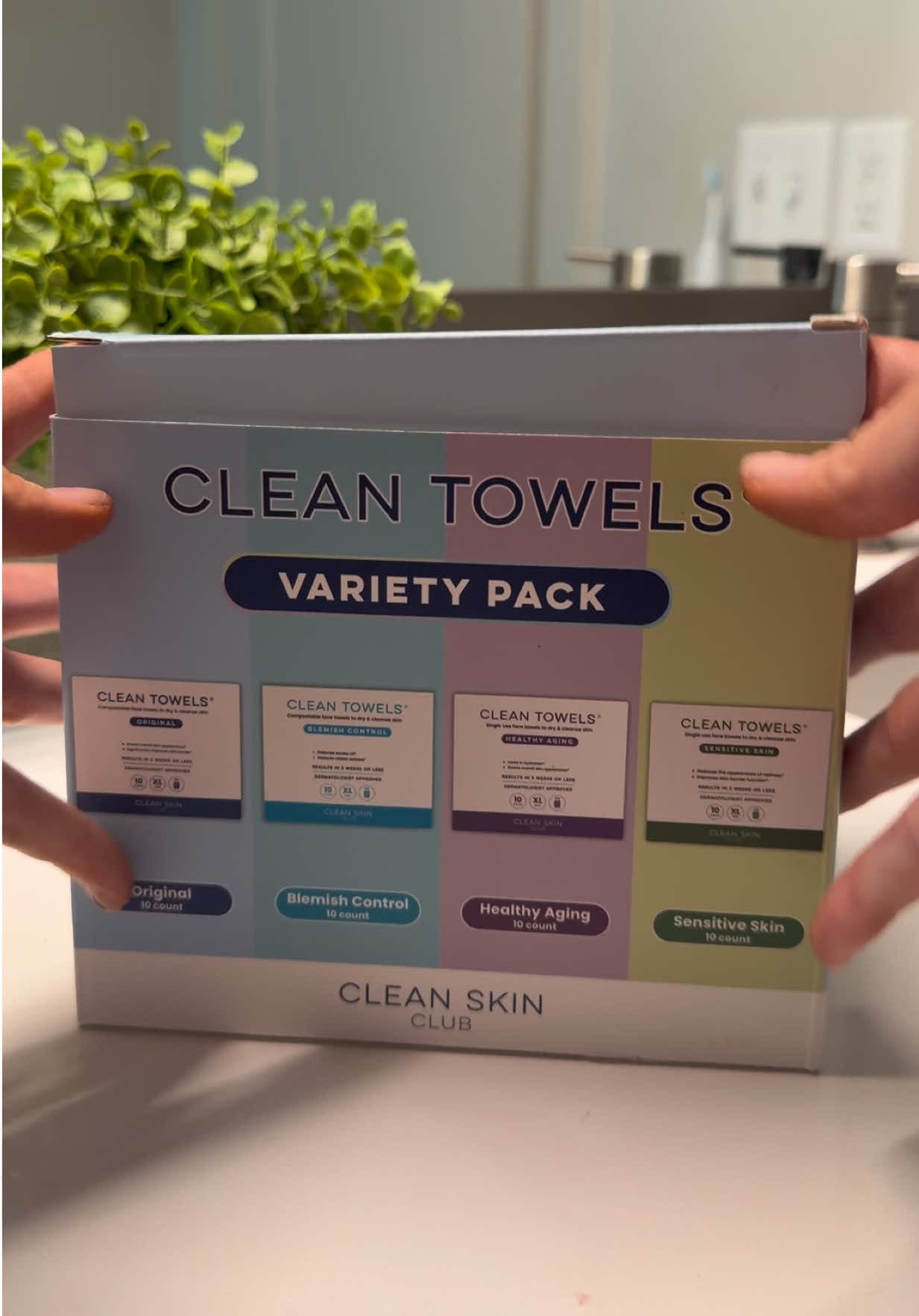 Clean Towels variety pack